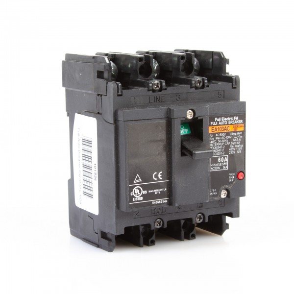 Fuji EA103AC Auto Breaker 60A Schutzschalter