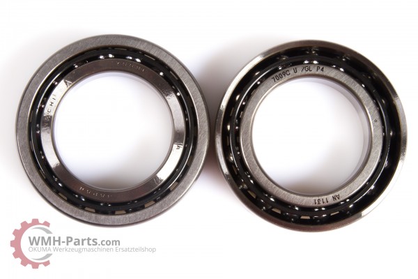 Schrägkugellager 7009 (1 Paar)