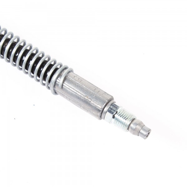 Schmiermittelleitung inkl. Verschraubung mit Spiralummantelung 900cm