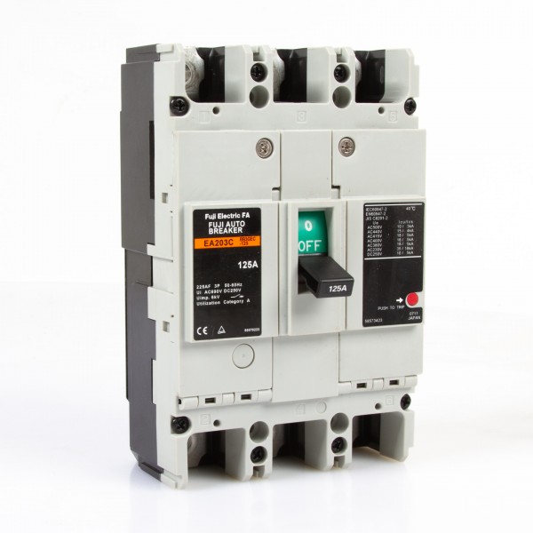 Fuji EA203C Auto Breaker 125A Schutzschalter (NEU)