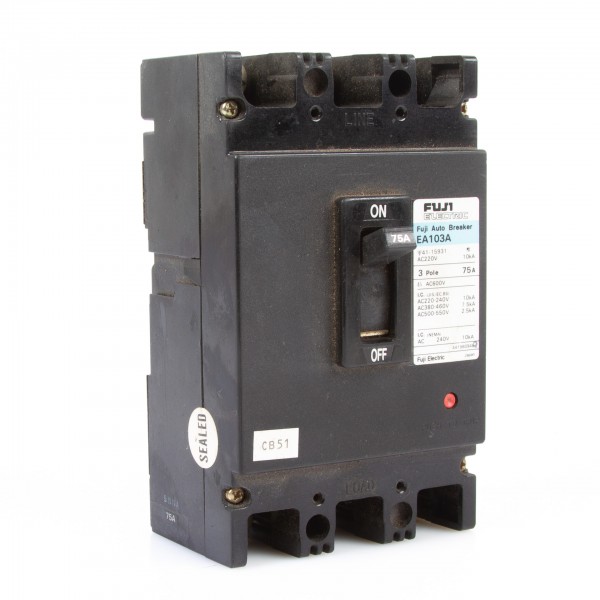 Fuji EA103A Auto Breaker 75A Schutzschalter